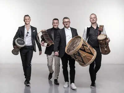 A Talamba Ütőegyüttes tagjai
